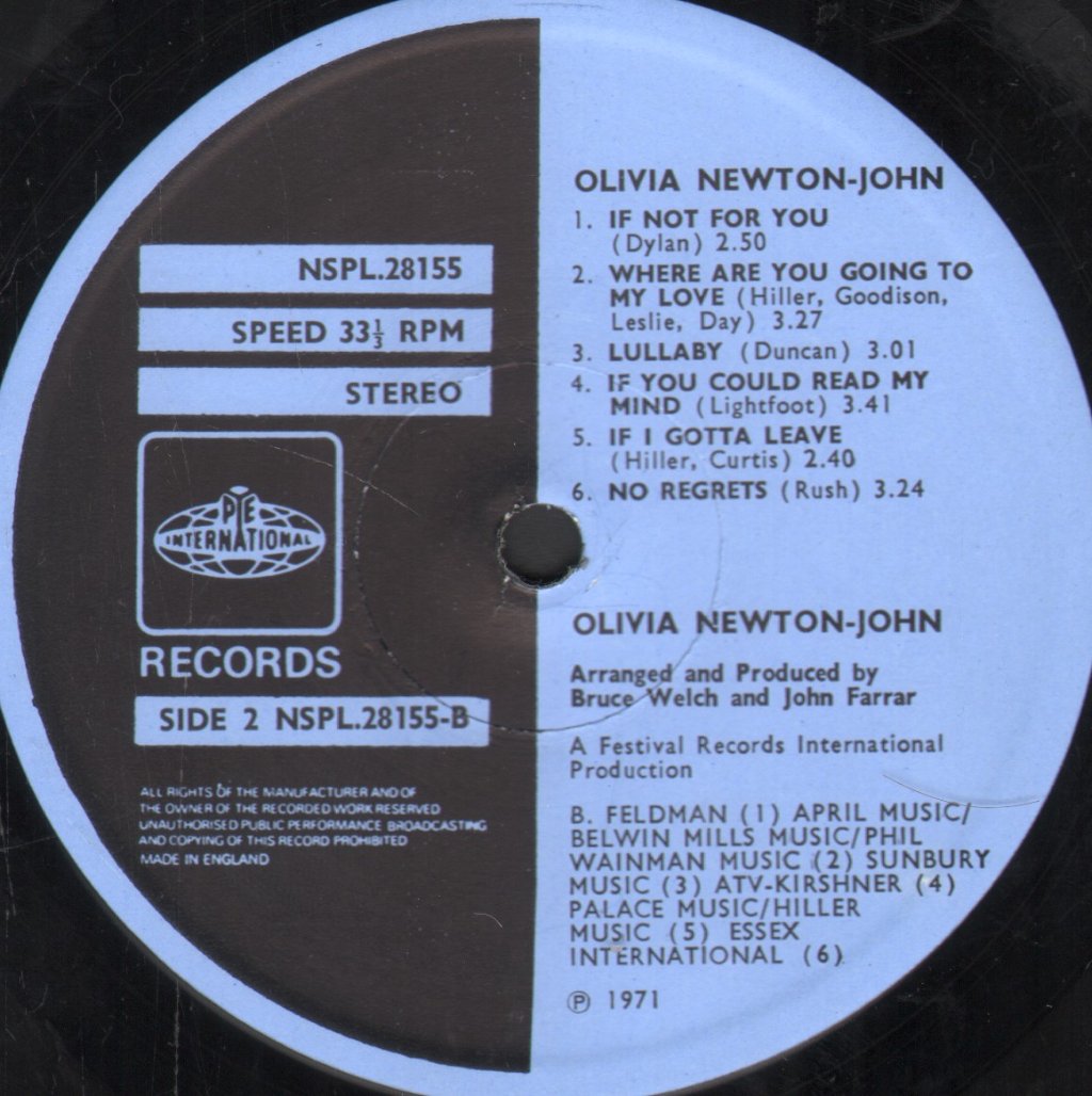 Olivia Newton John - Olivia Newton John - Lp