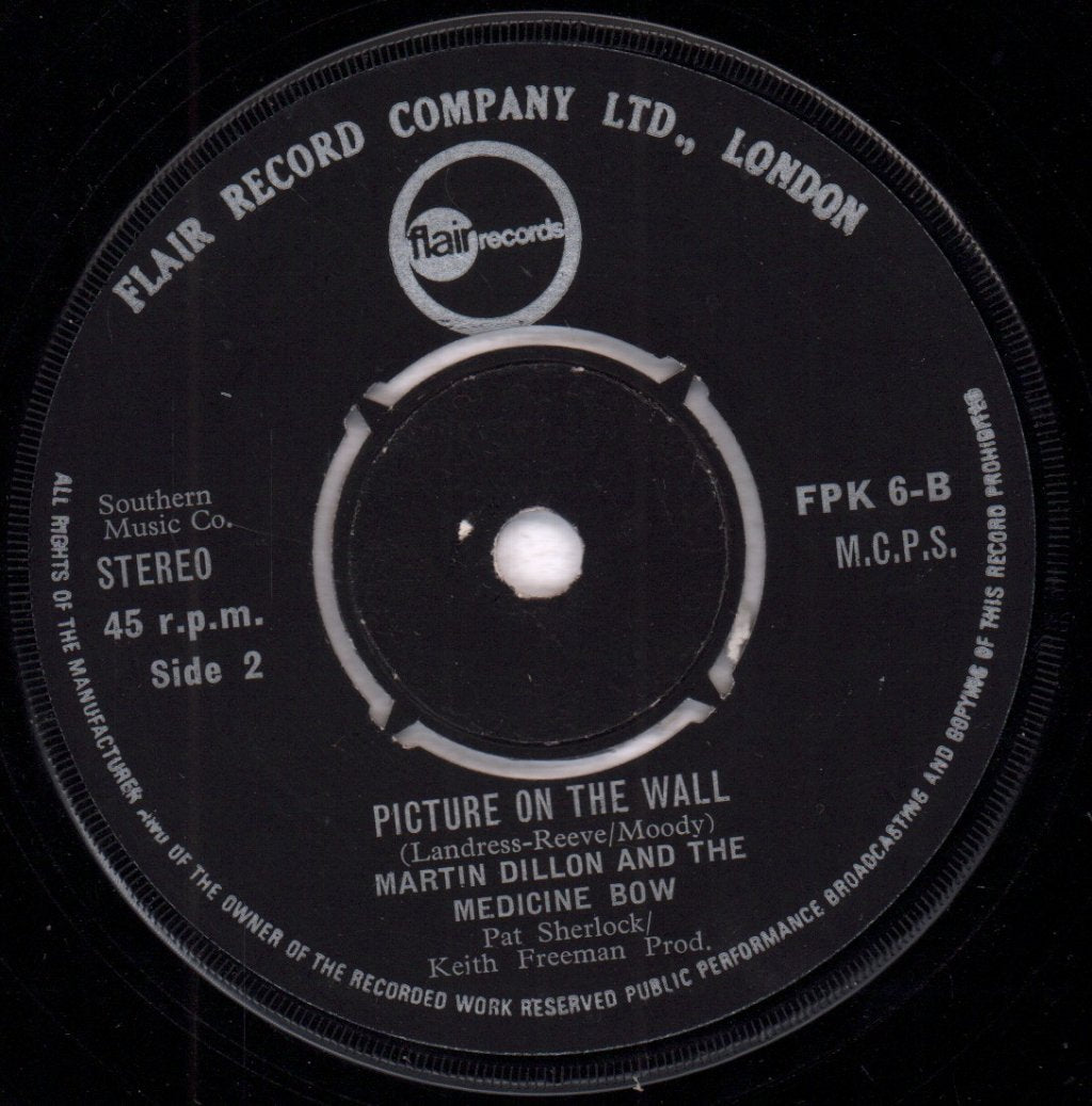 Martin Dillon And The Medicine Bow - Hills Of Knock Nashee - 7 Inch