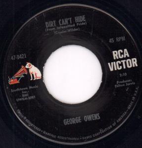 George Owens - Dirt Can't Hide - 7 Inch