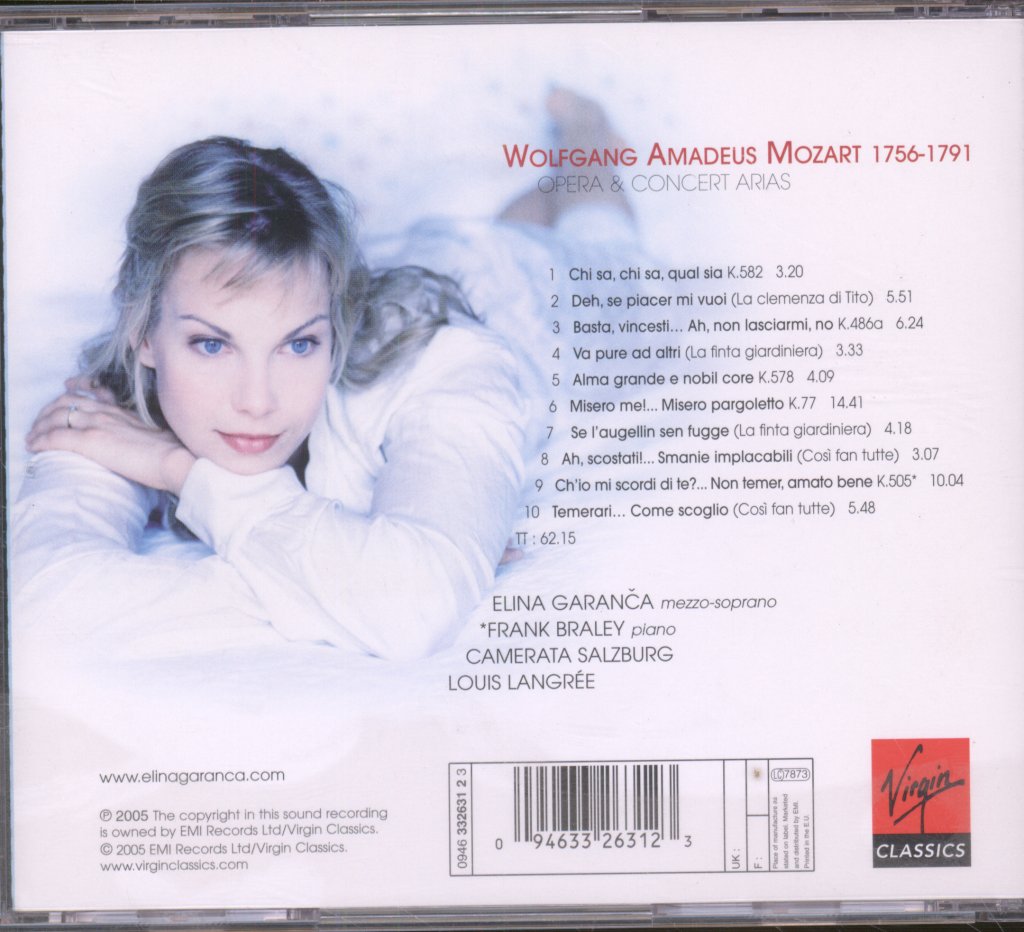 Elina Garanča - Mozart - Opera & Concert Arias - Cd