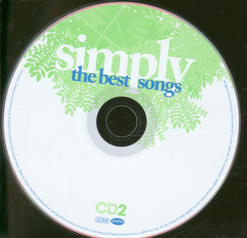 Various Artists - Simply The Best Songs - Double Cd