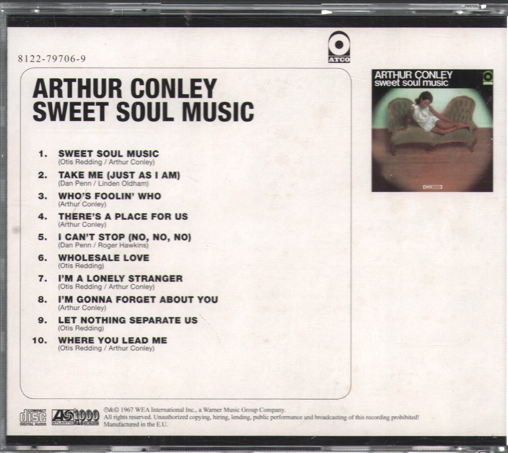 Arthur Conley - Sweet Soul Music - Cd