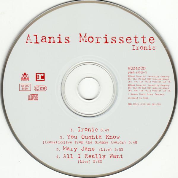 Alanis Morissette - Ironic - Cd