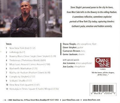 Steve Slagle - New New York - Cd