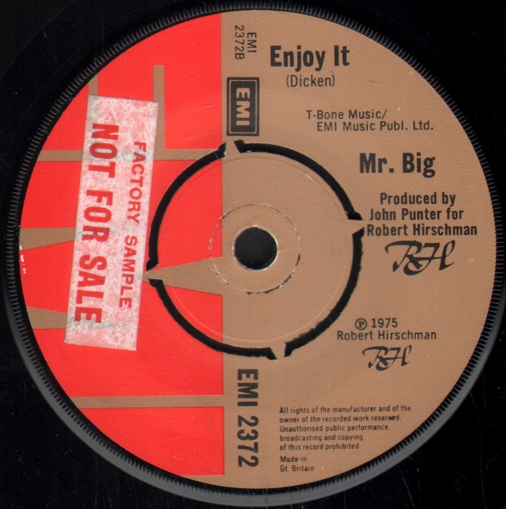 Mr Big (70'S Group) - Wonderful Creation - 7 Inch