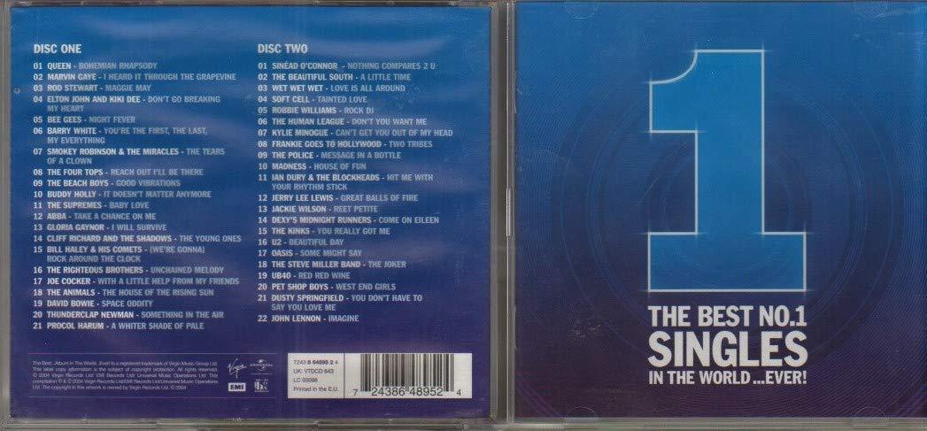 Various Artists - Best Number 1 Singles In the World... Ever! - Double Cd