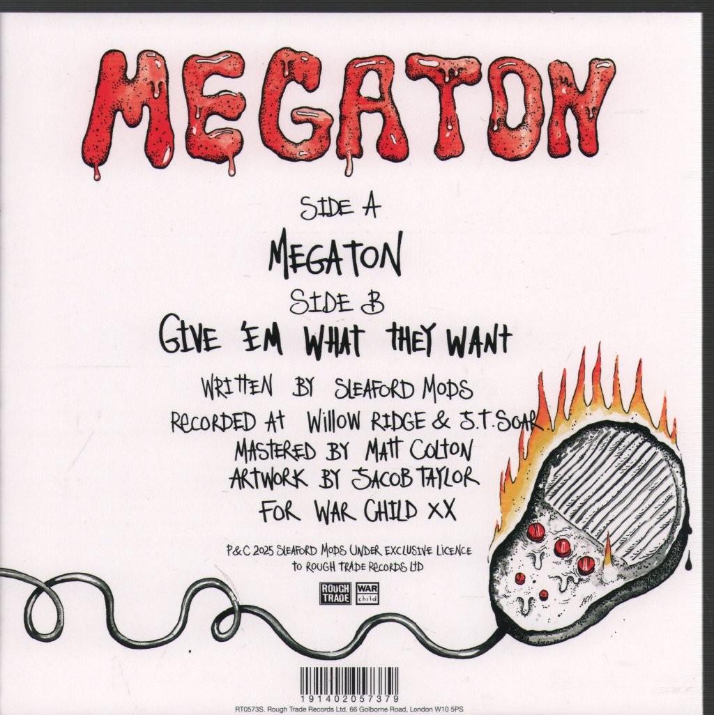 Sleaford Mods - Megaton - 7 Inch