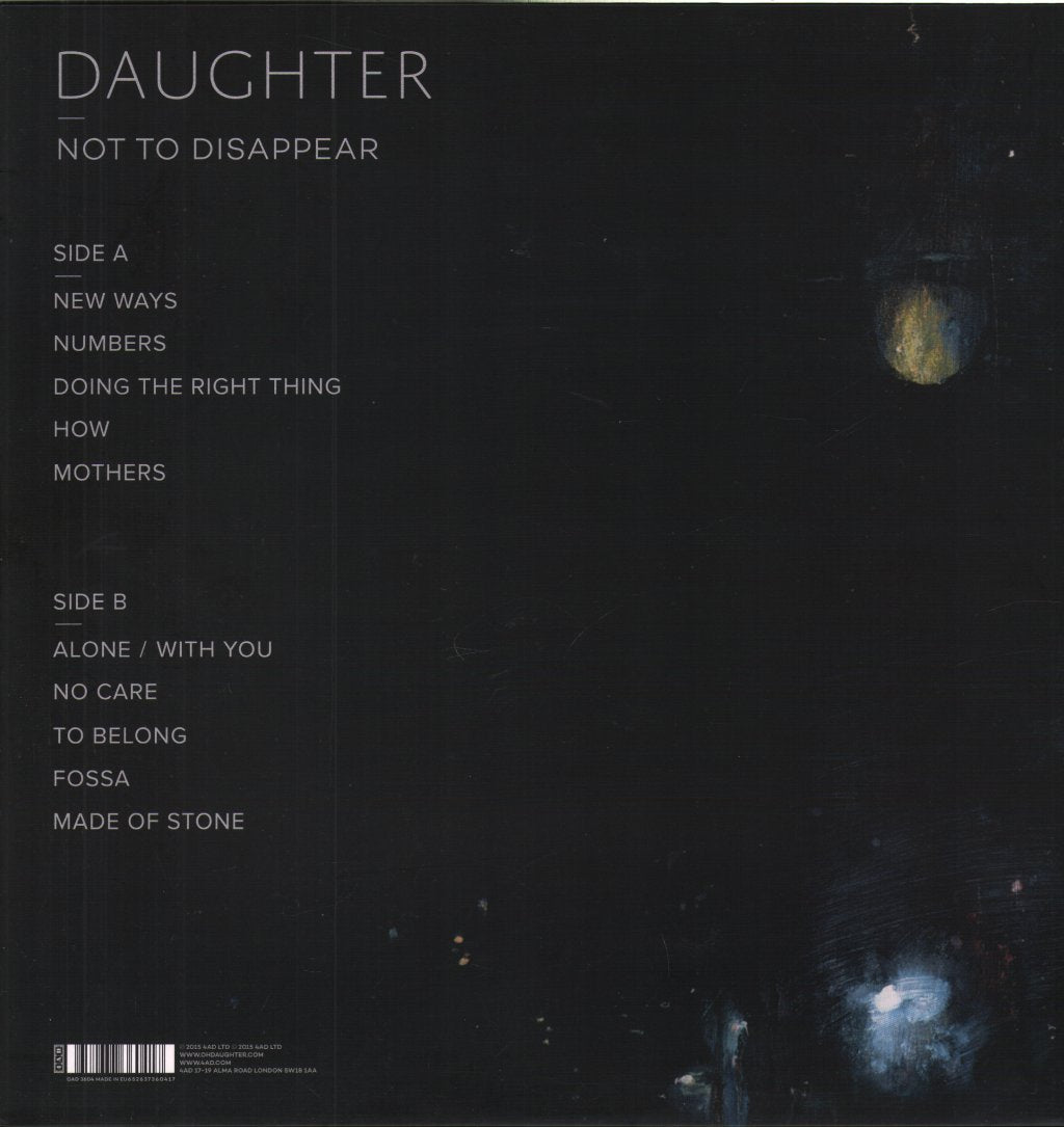Daughter - Not To Disappear - Lp