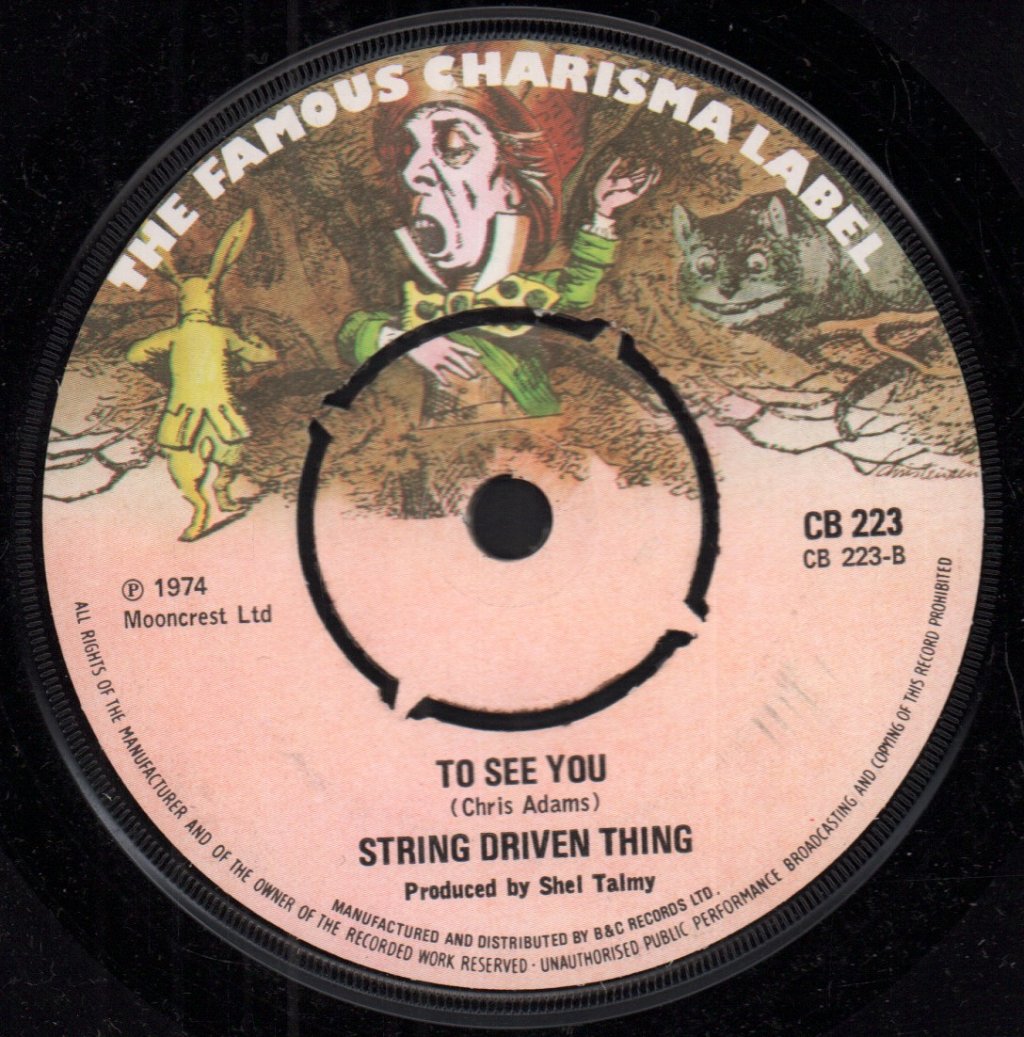 String Driven Thing - I'll Sing One For You - 7 Inch
