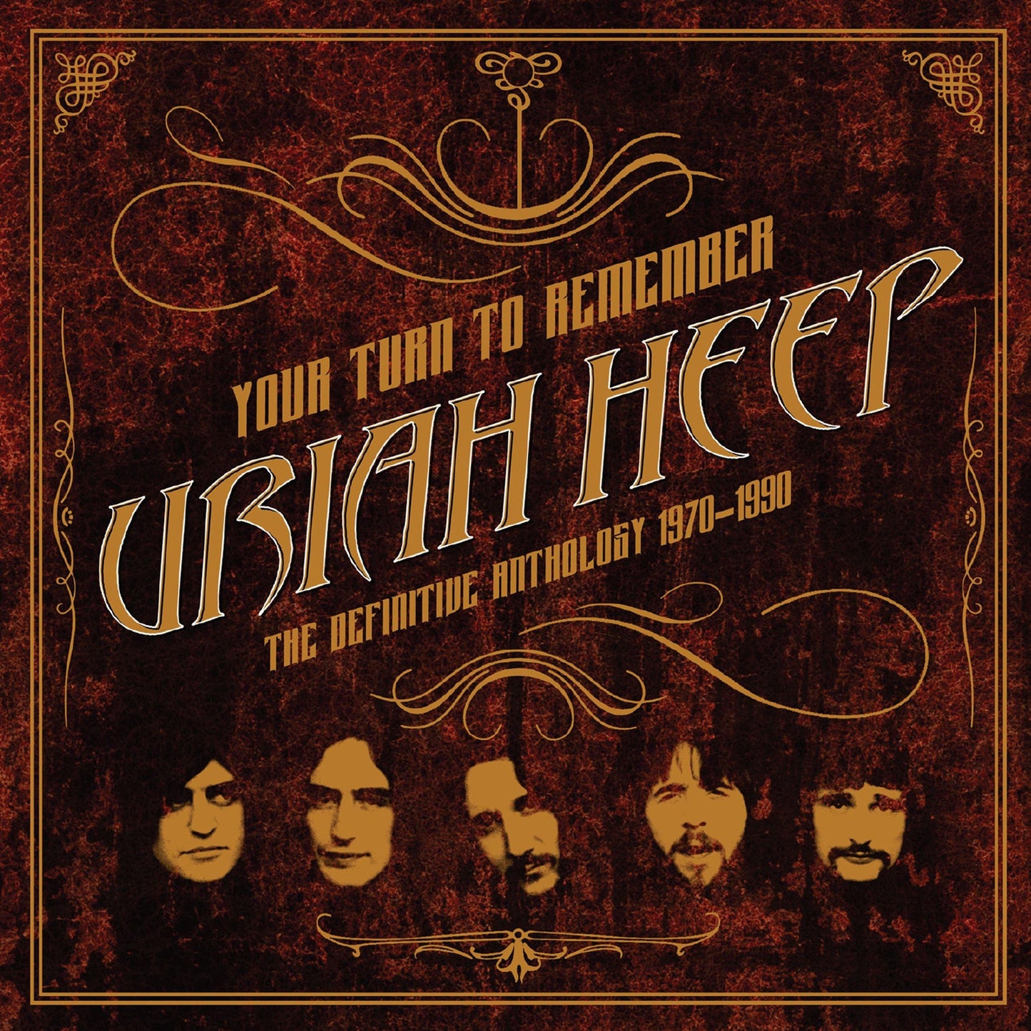 Uriah Heep - Your Turn To Remember: the Definitive Anthology 1970 1990 - Double Cd