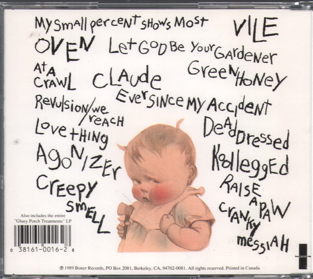 Melvins - Ozma / Gluey Porch Treatments - Cd