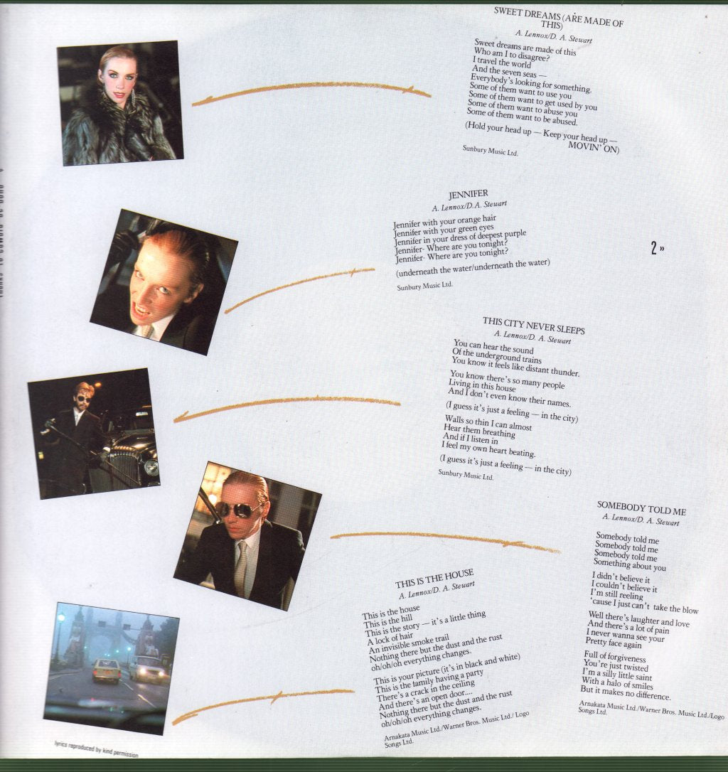 Eurythmics - Sweet Dreams - Lp