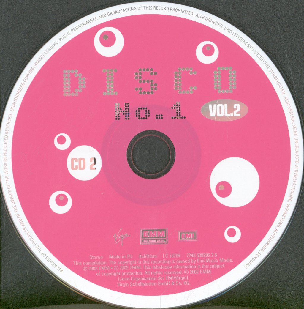 Various Artists - Disco No.1 Vol.2 - Double Cd