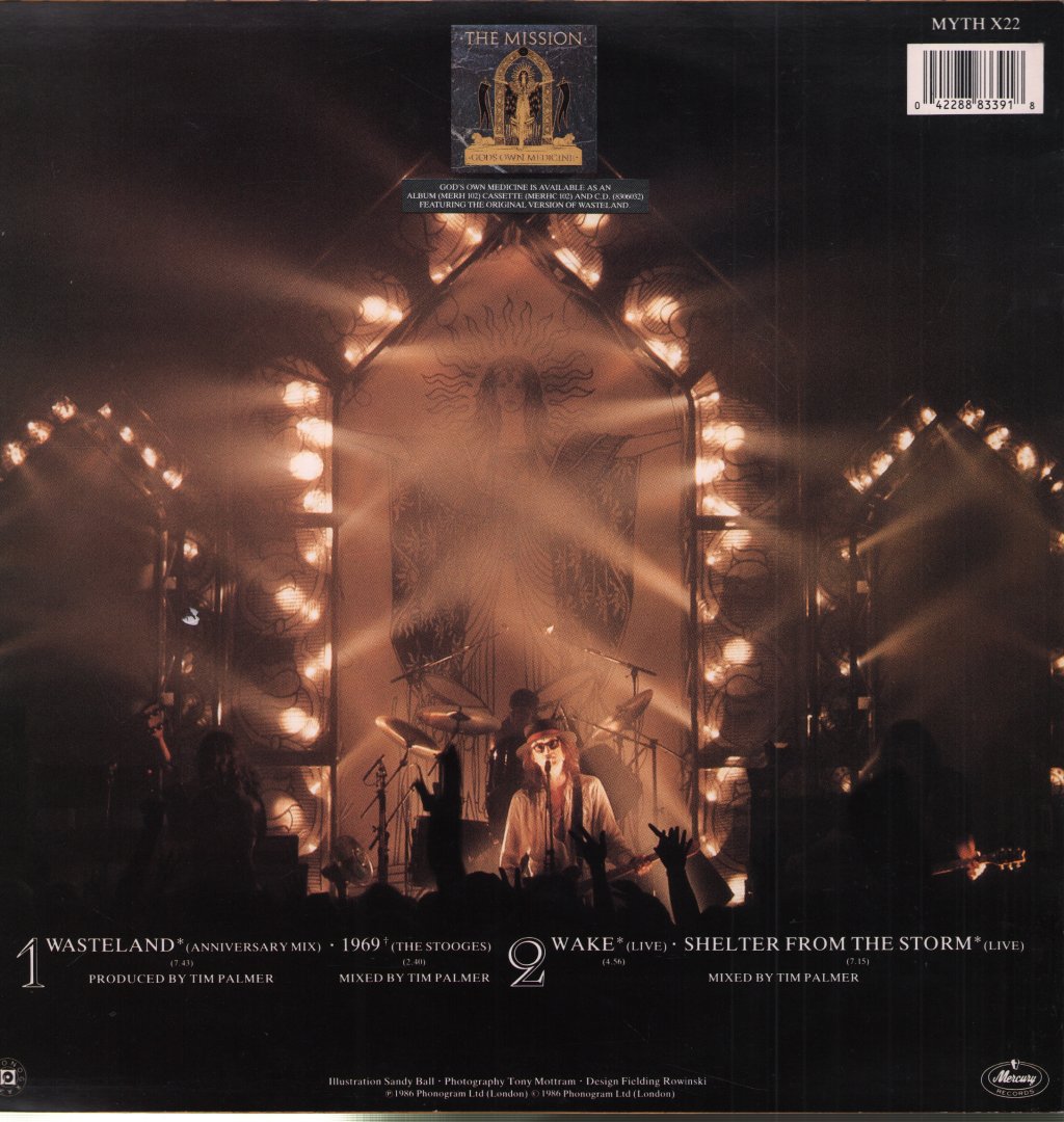 Mission - Wasteland - 12 Inch
