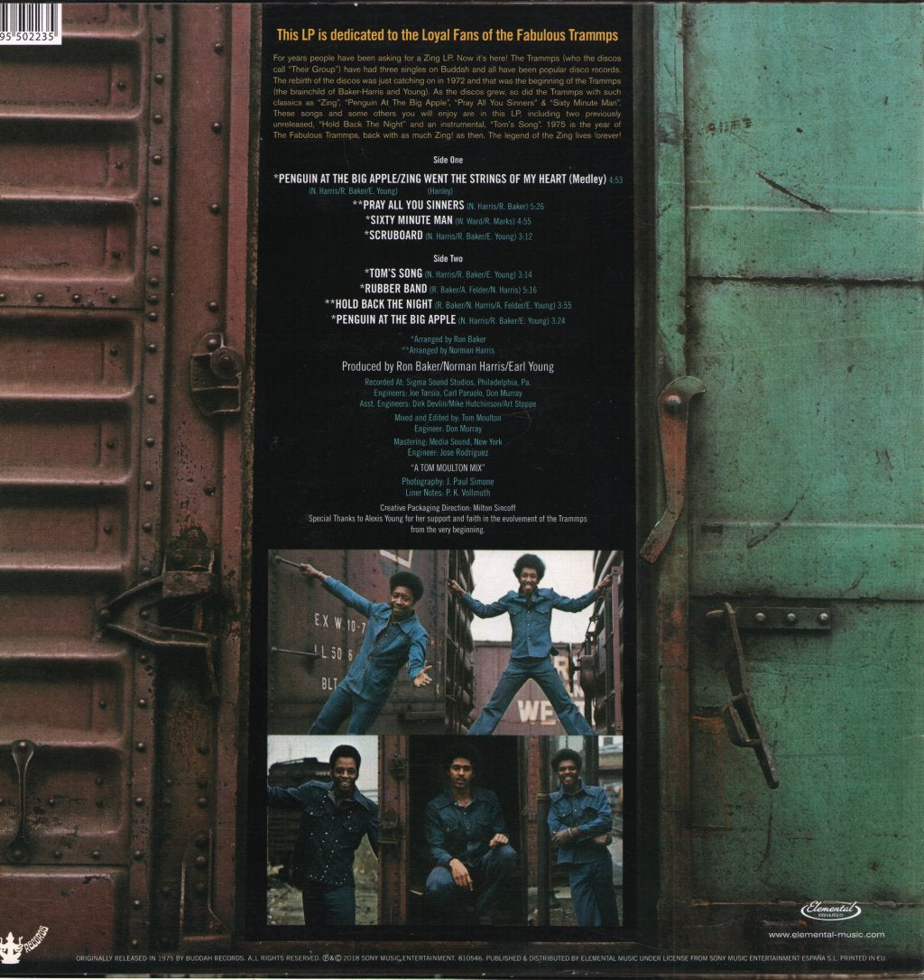 Trammps - Legendary Zing Album - Lp