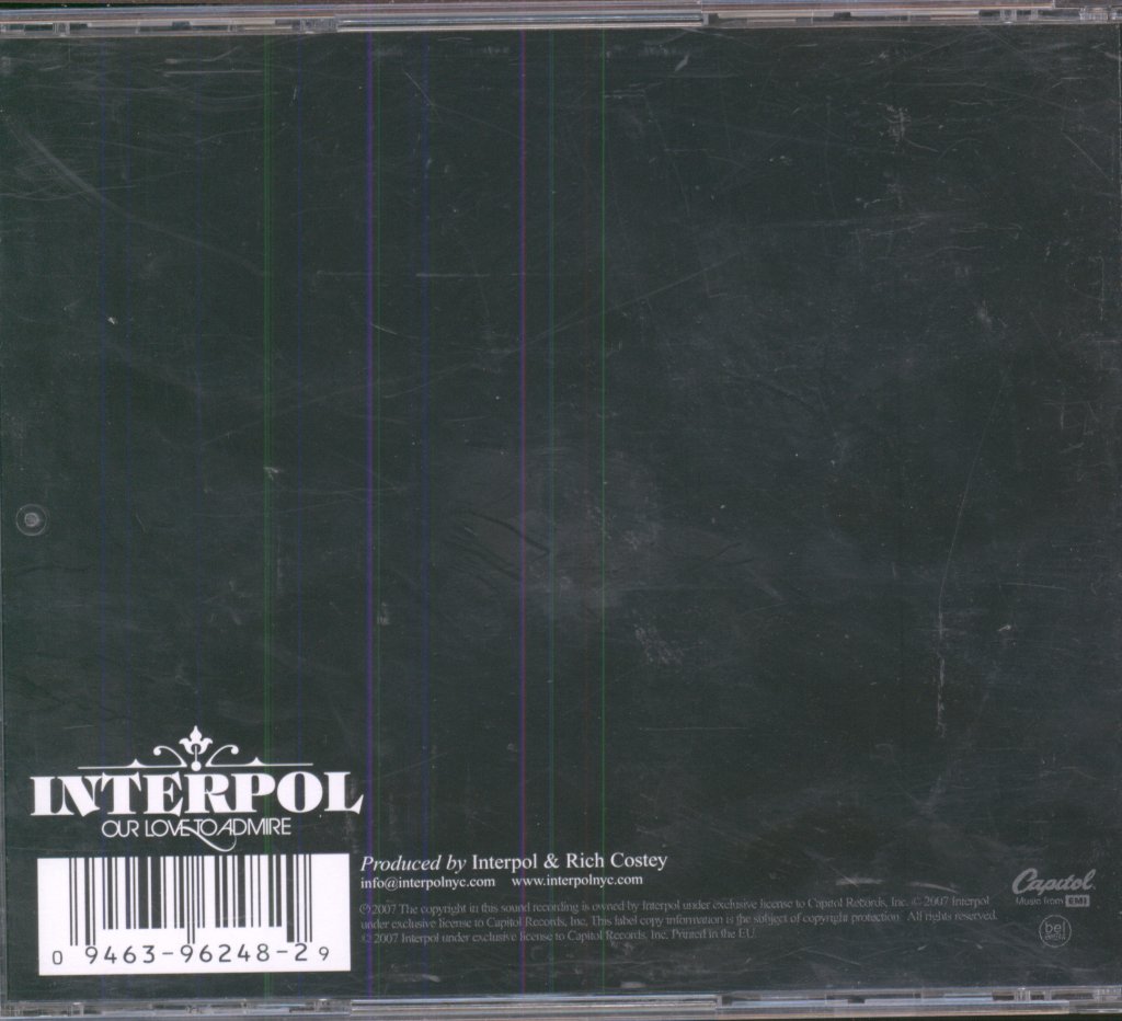 Interpol - Our Love To Admire - Cd