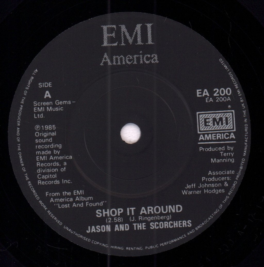 Jason And The Scorchers - Shop It Around - 7 Inch