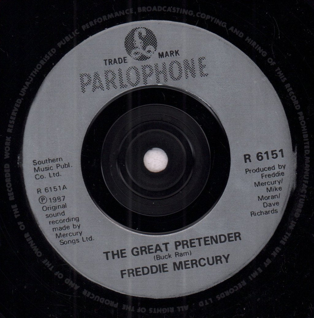 Freddie Mercury - Great Pretender - 7 Inch