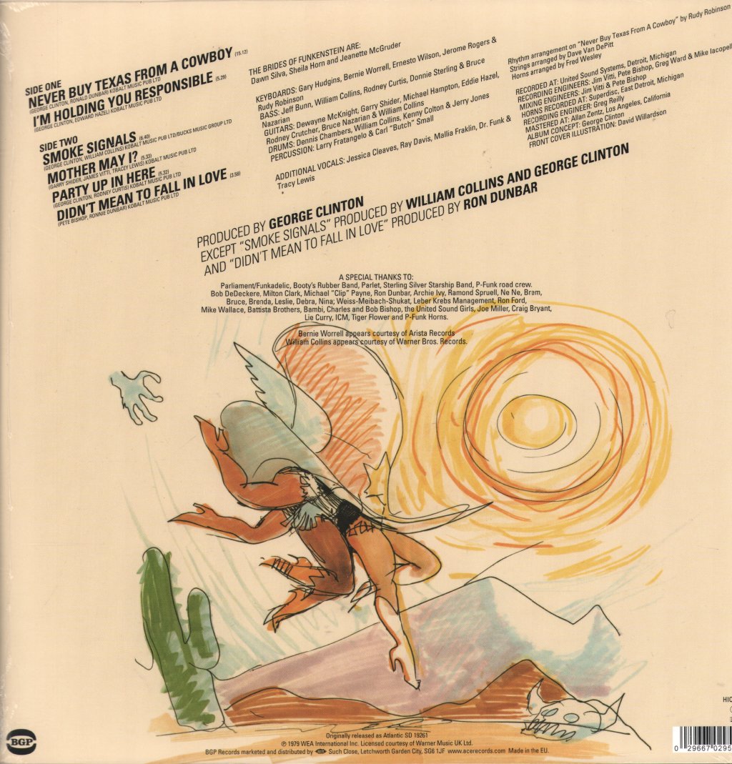 Brides Of Funkenstein - Never Buy Texas From A Cowboy - Lp