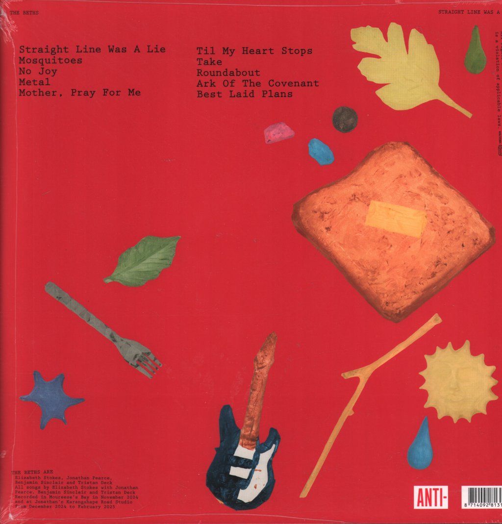 Beths - Straight Line Was A Lie - Lp