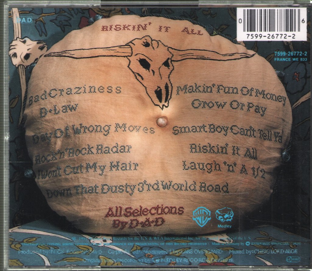Dad - Riskin' It All - Cd