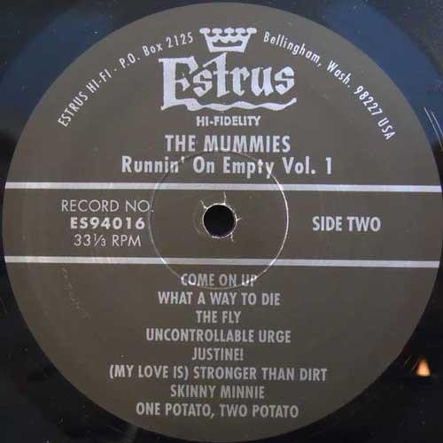 Mummies - Runnin' On Empty Volume One - Lp