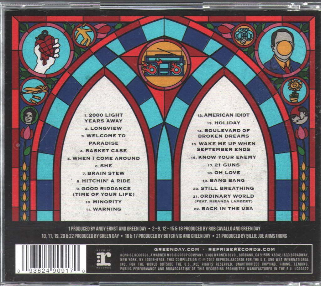 Green Day - Greatest Hits: God's Favourite Band - Cd