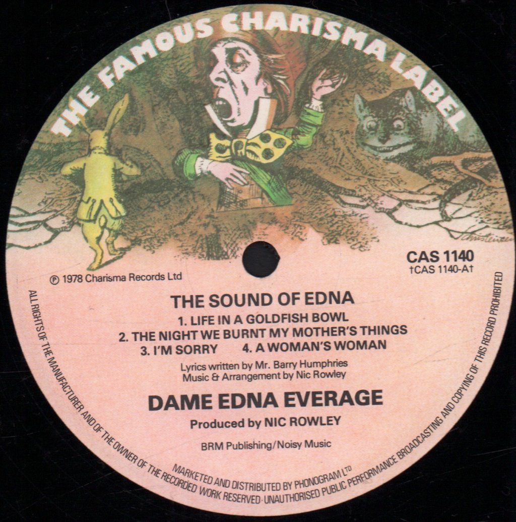 Dame Edna Everage - Sound Of Edna - Lp