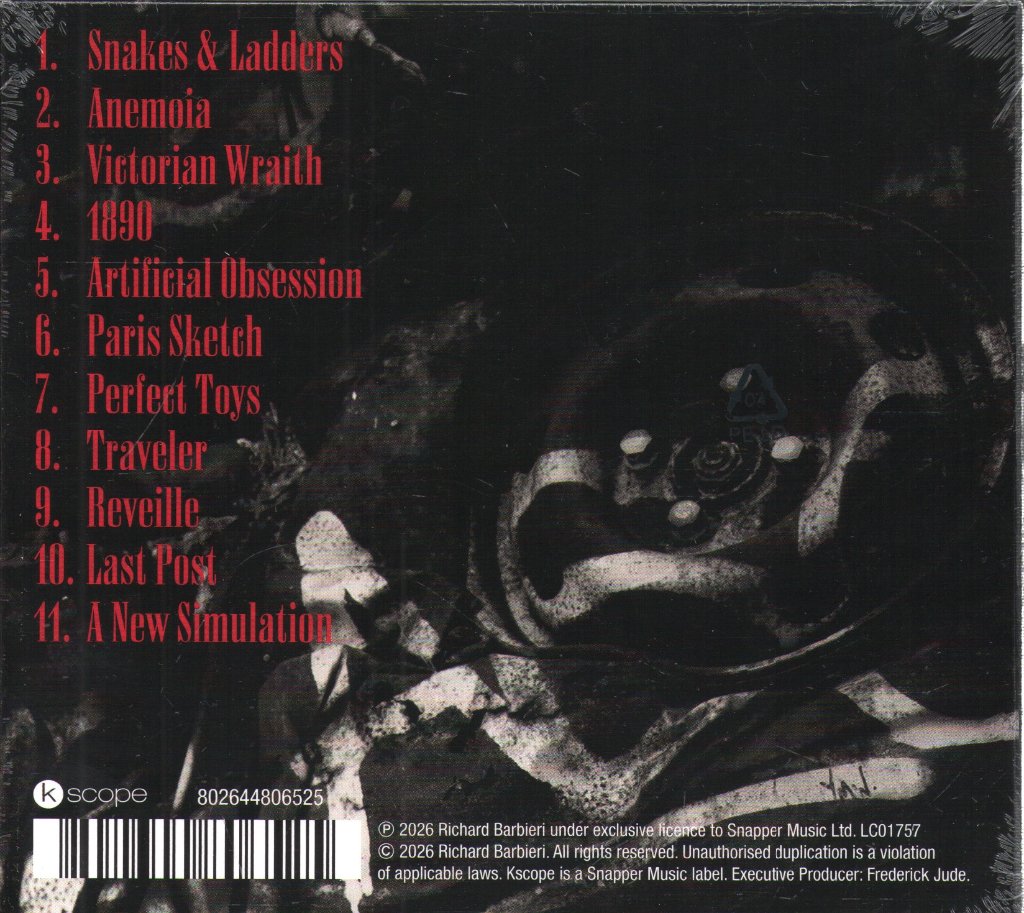 Richard Barbieri - Hauntings - Cd