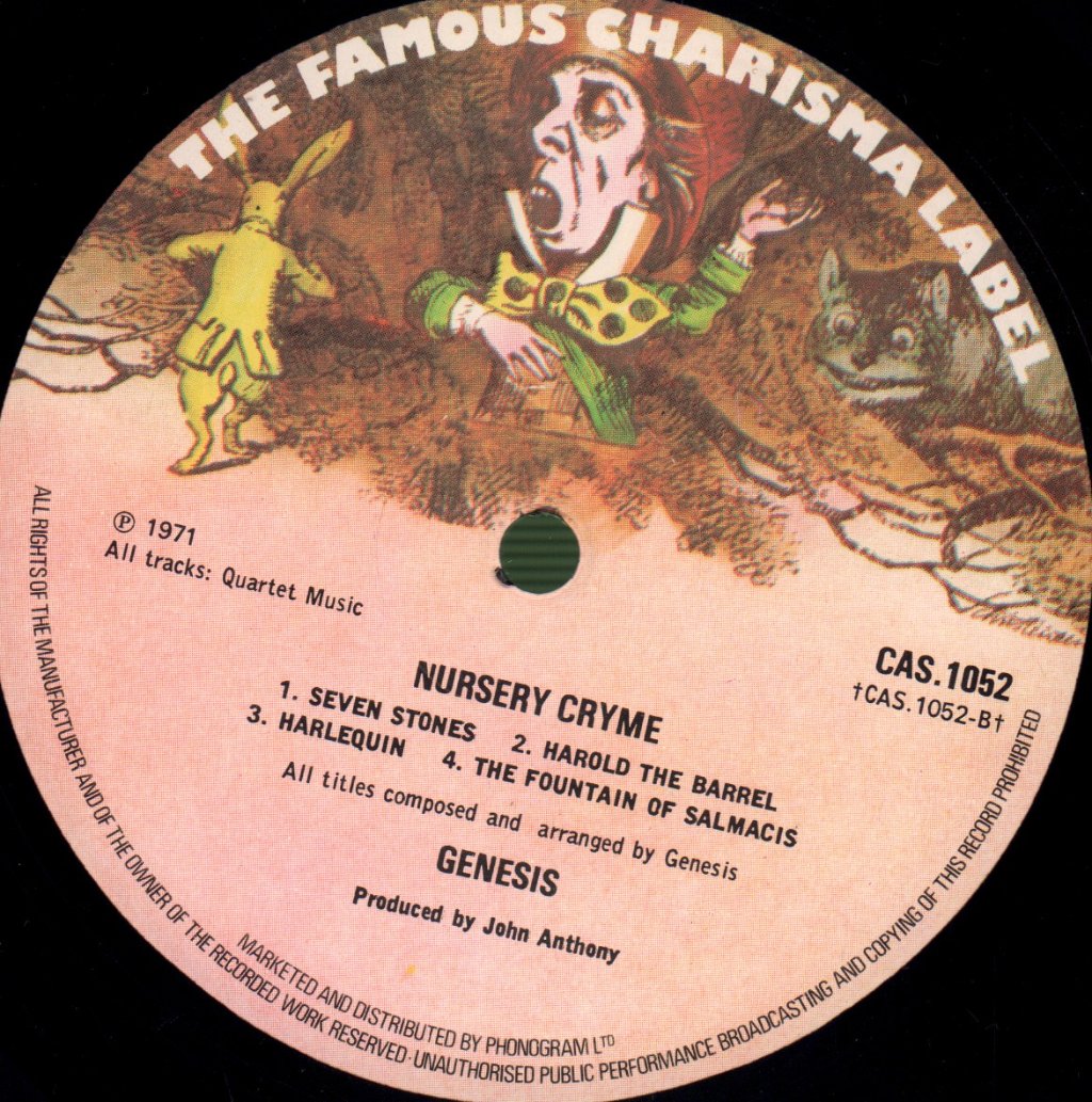 Genesis - Nursery Cryme - Lp