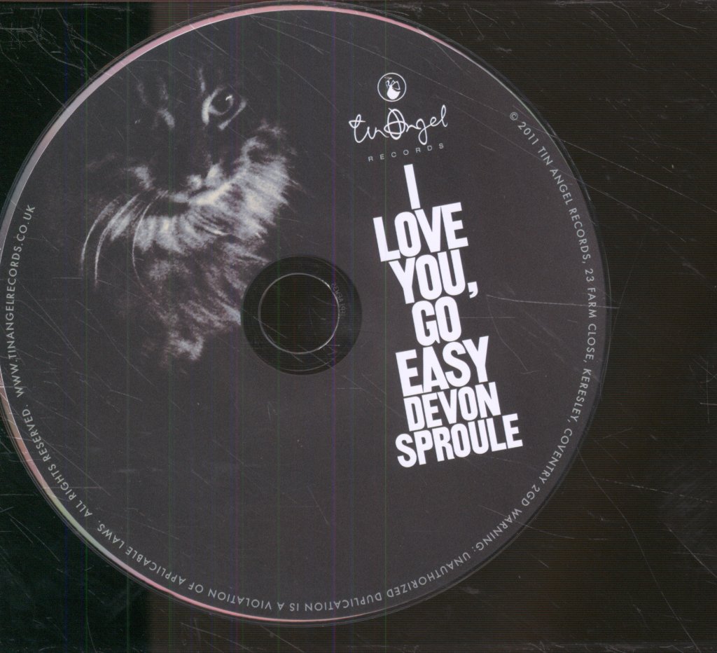 Devon Sproule - I Love You, Go Easy - Cd