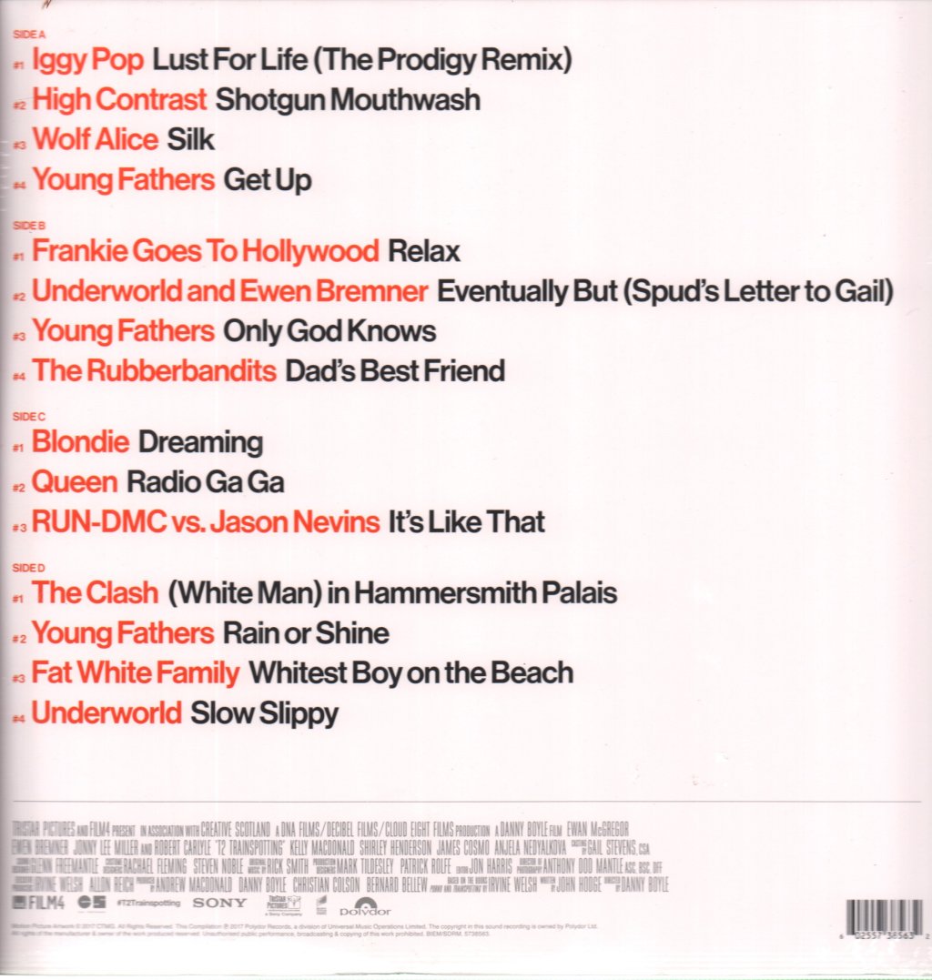 Various Artists - T2 Trainspotting: Original Motion Picture Soundtrack - Double Lp