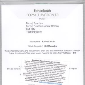 Echaskech - Form Function Ep - Cdr