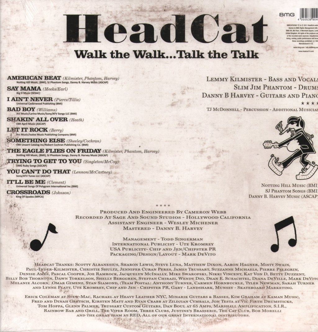 Headcat - Walk The Walk… Talk The Talk - Lp