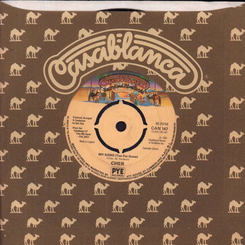 Cher - Take Me Home - 7 Inch