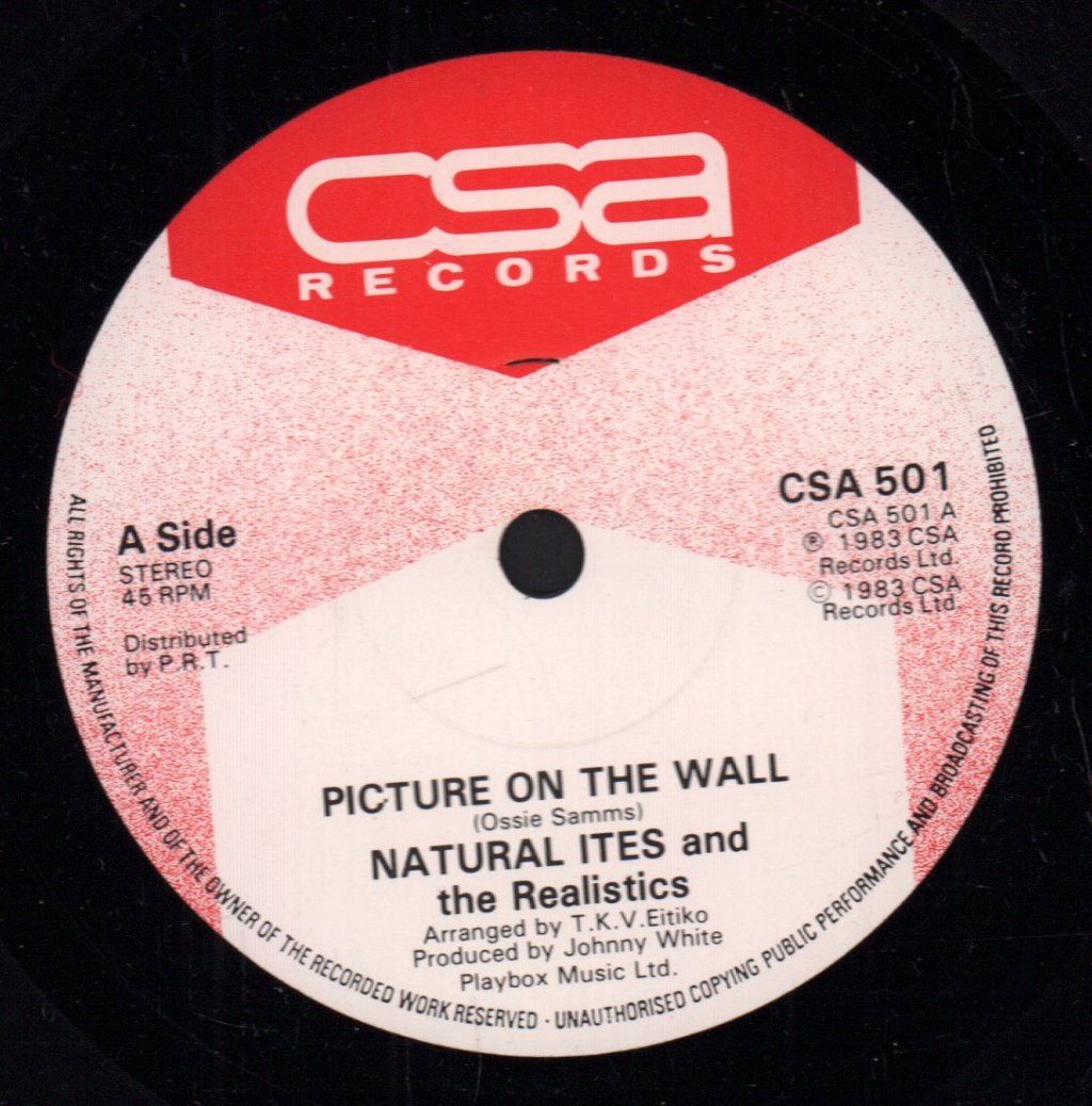 Natural Ites And The Realistics - Picture On The Wall - 7 Inch