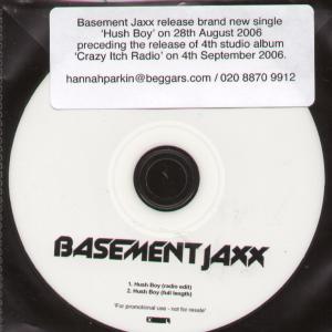Basement Jaxx - Hush Boy - Cdr