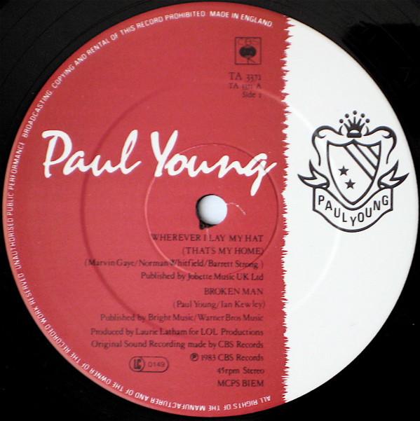 Paul Young - Wherever I Lay My Hat - 12 Inch