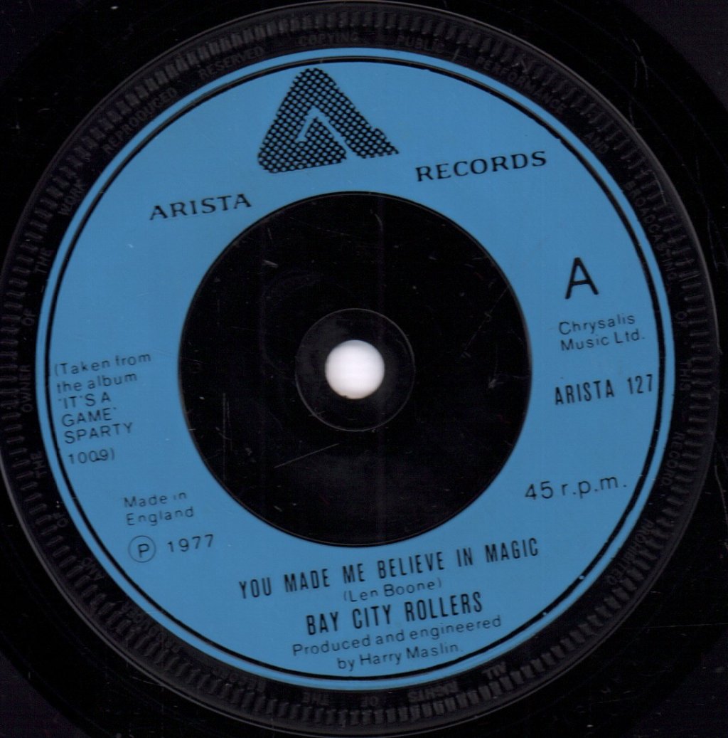 Bay City Rollers - You Made Me Believe In Magic - 7 Inch