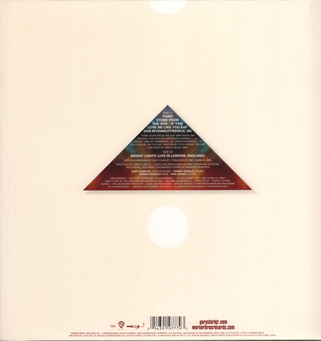 Gary Clark Jr. - HWUL Raw Cuts Vol. I - 12 Inch