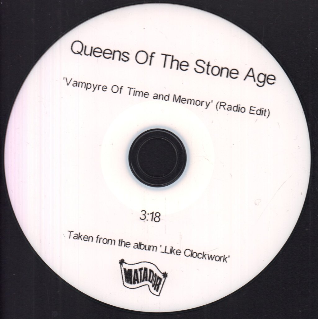 Queens Of The Stone Age - Vampyre Of Time And Memory - Cdr
