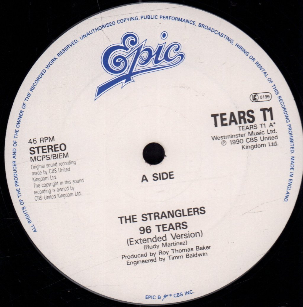 Stranglers - 96 Tears - 12 Inch
