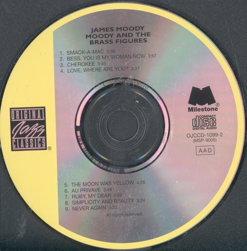 James Moody - Moody And The Brass Figures - Cd