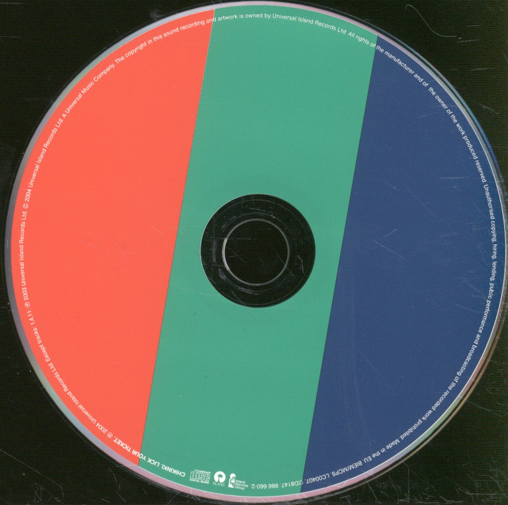 Chikinki - Lick Your Ticket - Cd