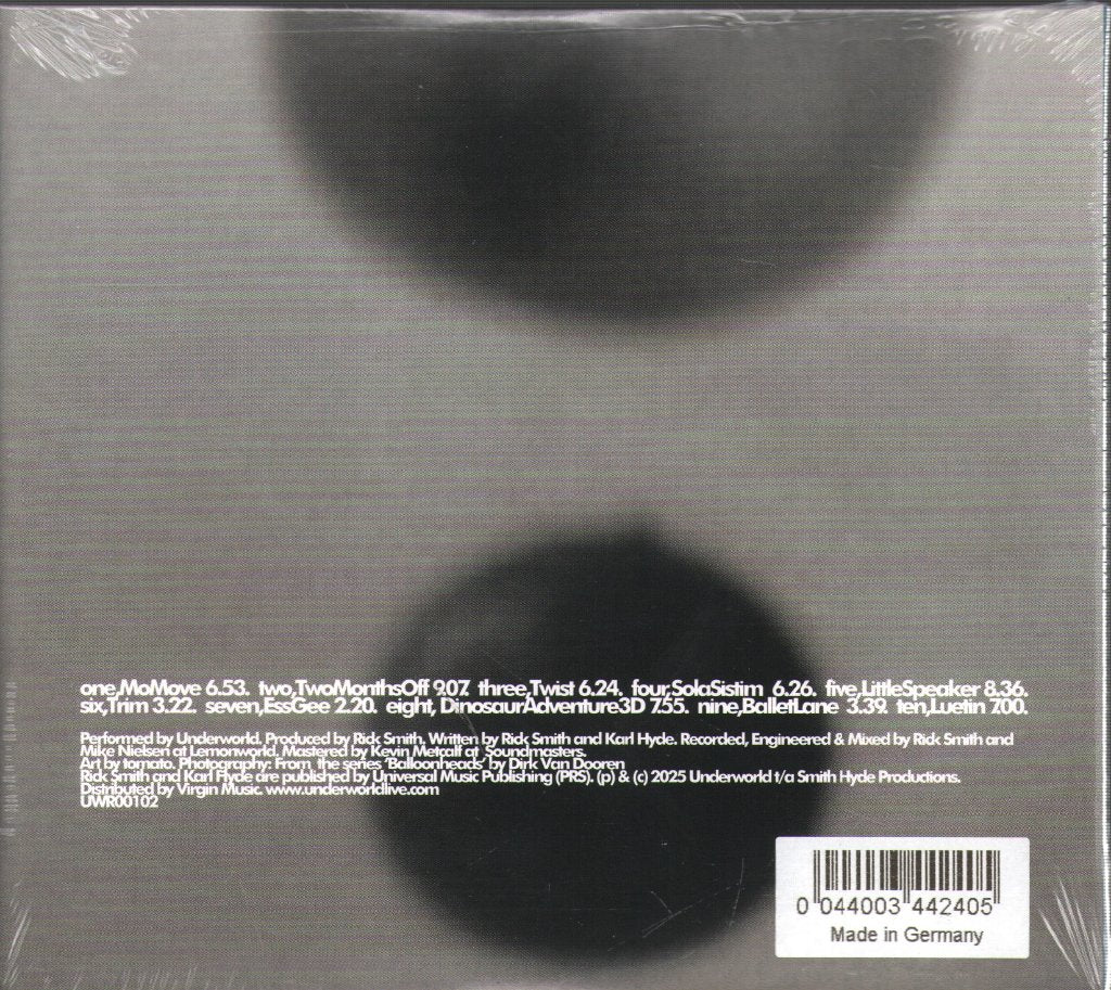 Underworld - A Hundred Days Off - Cd