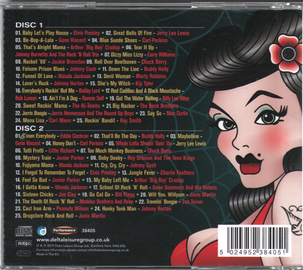 Various Artists - Rockabilly Hits - Double Cd