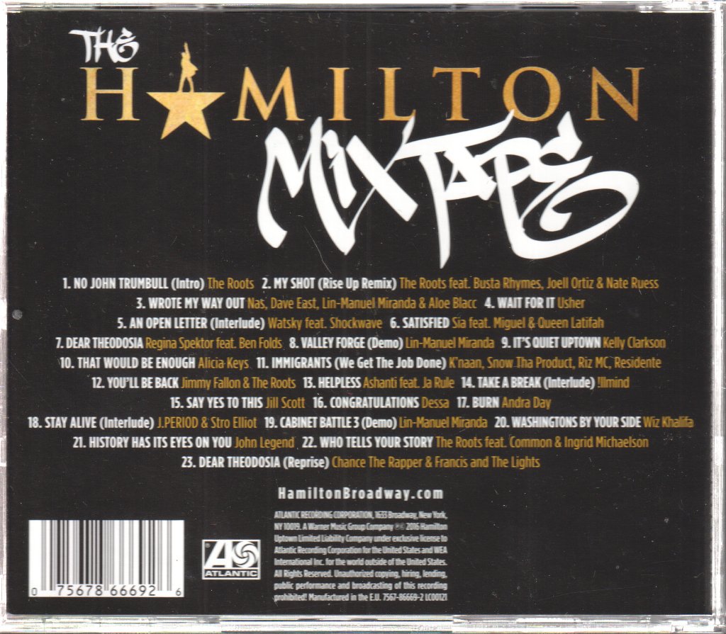 Various Artists - Hamilton Mixtape - Cd