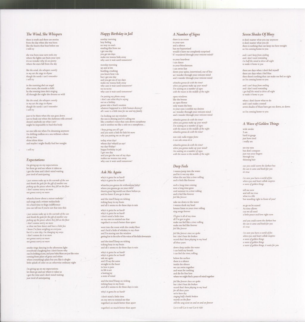 Tall Tall Trees - A Wave Of Golden Things - Lp