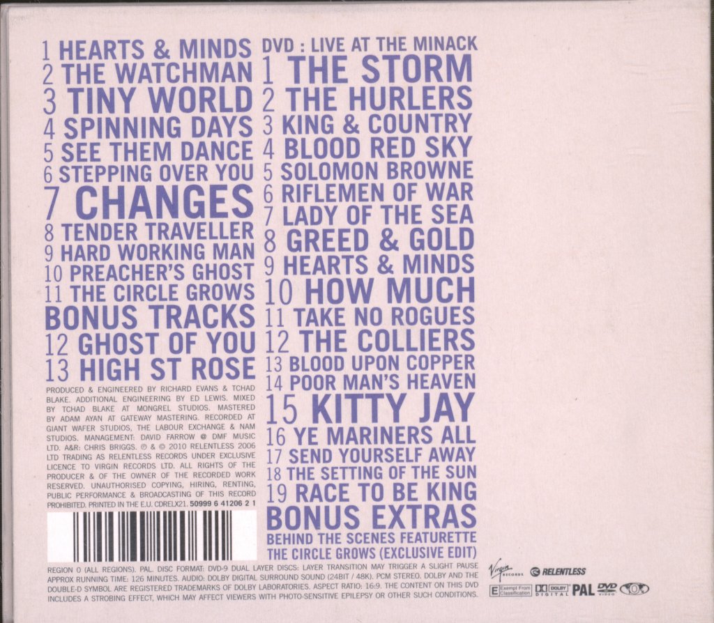 Seth Lakeman - Hearts & Minds - Cd