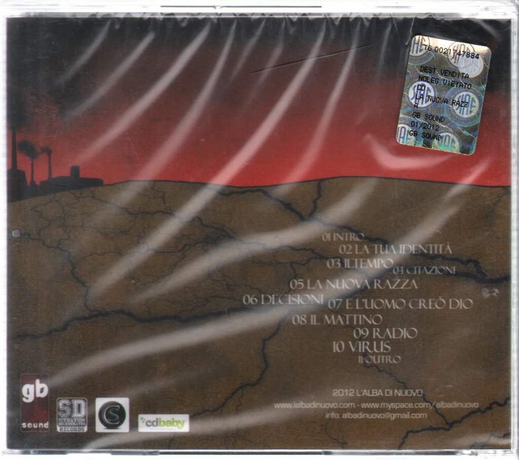 L'Alba Di Nuovo - La Nuova Razza - Cd